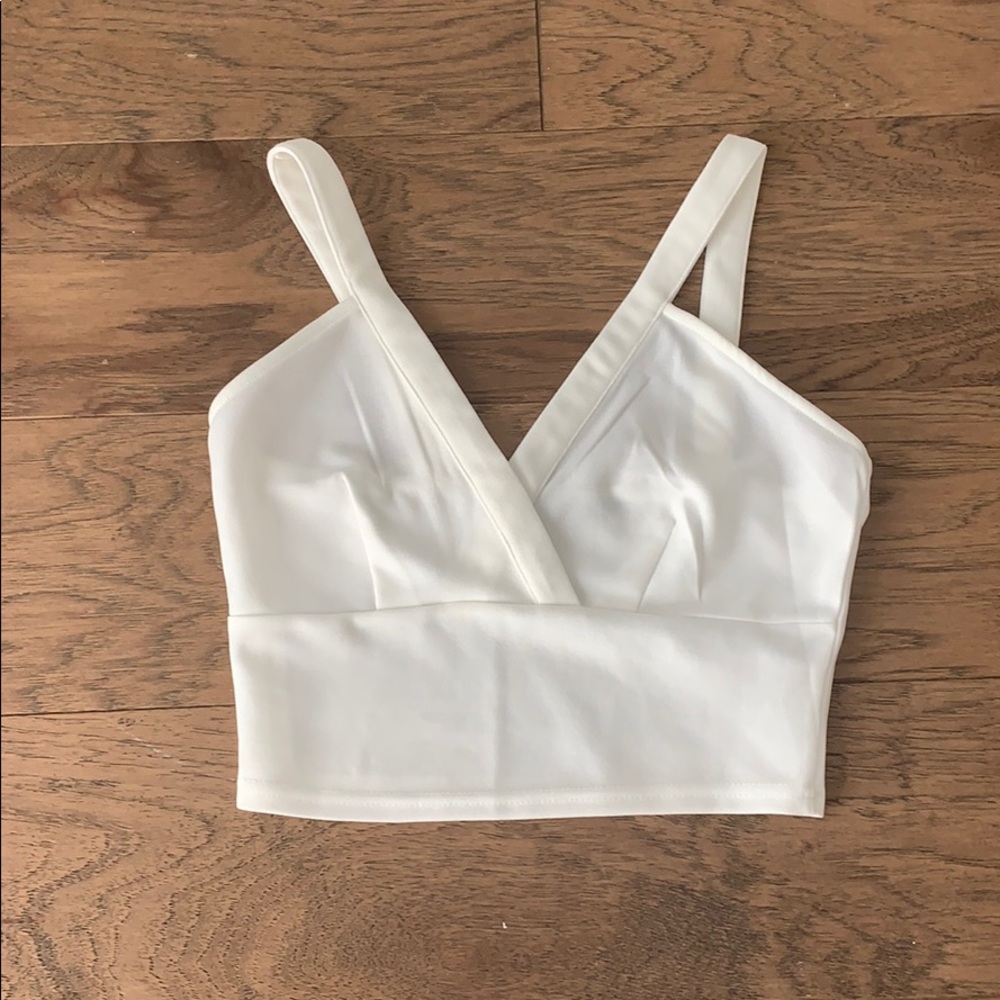 white top